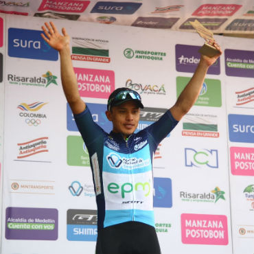 El boyacense Diego Ochoa vencedor de segunda etapa de Vuelta a Colombia