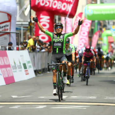 Diego Ochoa vencedor en segunda etapa de Vuelta a Colombia en Armenia