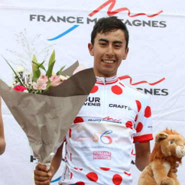 Iván Ramiro Sosa, segundo en la etapa y nuevo líder de la montaña