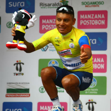 Ecuatoriano Jonathan Caicedo nuevo líder de Vuelta a Colombia