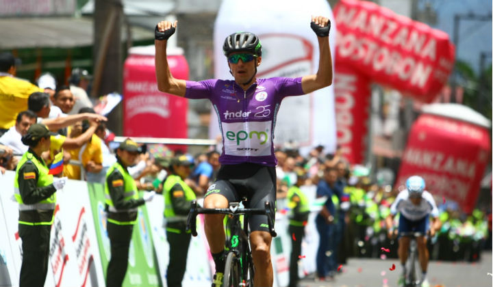 Juan Pablo Suárez ganador de cuarta etapa en Fusagasugá
