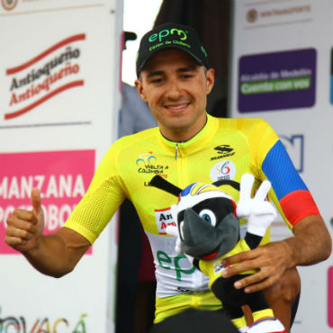 El antioqueño Juan Pablo Suárez nuevo líder de Vuelta a Colombia