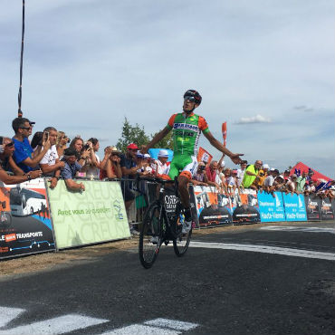 El italian Luca Wackermann fue el vencedor de segunda etapa de Tour de Limousin