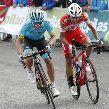 Miguel Ángel López ganador de tercera etapa de Vuelta a Burgos e Iván Sosa fue segundo (FOTO-Astana)