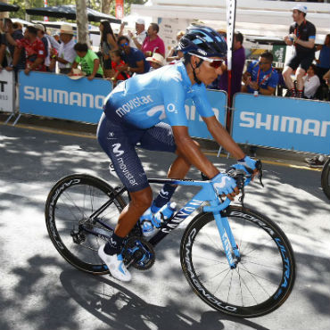 Nairo Quintana libró un nuevo día y espera estar con buenas piernas para la etapa del domingo