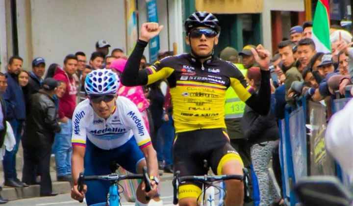 Oscar Quiroz ganador de segunda etapa de Vuelta a Nariño este jueves