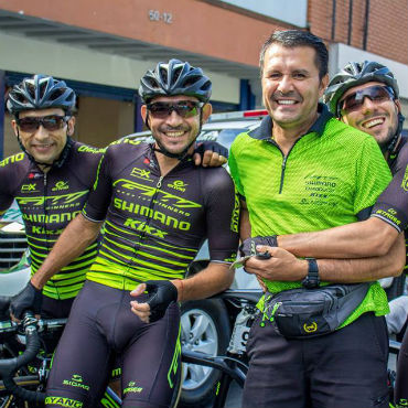 Walter Pedraza, José Serpa y Wilson Cardona, listos para Vuelta a Colombia (Foto GW-Shimano)
