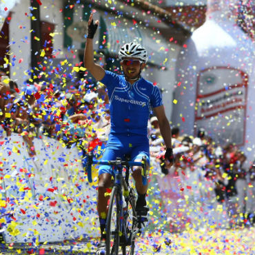 Salvador Moreno se impuso en penúltima etapa de Vuelta a Colombia