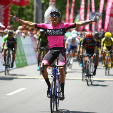 Sebastián Molano vencedor en primera etapa de Vuelta a Colombia