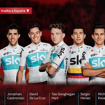 Sergio Henao estará tomando la partida de su cuarta Vuelta a España este sábado en Málaga