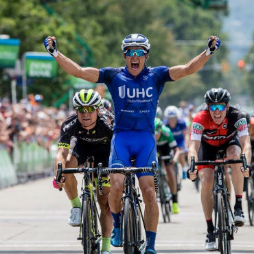 Travis Mccabe vencedor de primera etapa de Tour de Utah de los Estados Unidos