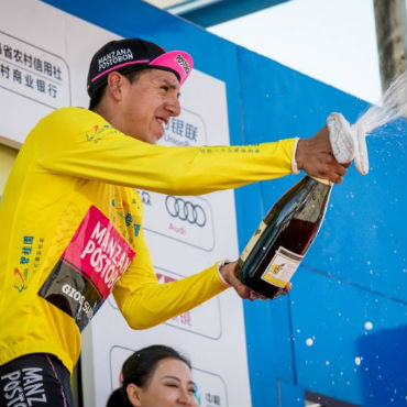 Colombiano Hernán Aguirre, campeón de Tour de Qinghai Lake