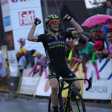 Simón Yates se impuso en última etapa de Tour de Polonia este viernes (Foto Tour Polonia)