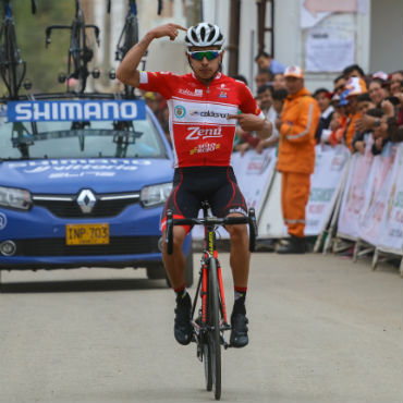 Alexis Camacho se impuso en tercera etapa de Vuelta a Boyacá (Foto-Anderson Bonilla)