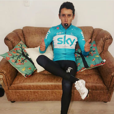 Por buen camino va recuperación de Egan Bernal