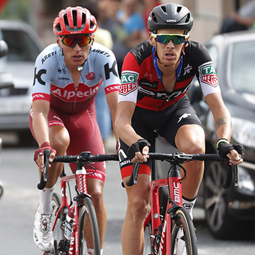 Jhonatan Restrepo realizó este miércoles una gran presentación en la 11a Etapa de la Vuelta a España
