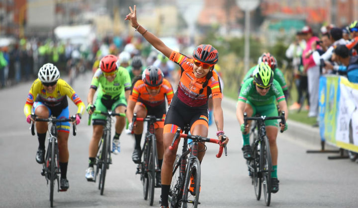 Luisa Fernanda Motavita se impuso en primera etapa de Clásica Ciudad de Soacha 2018