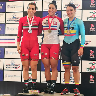 Martha Bayona, medalla de bronce en 500m contrarreloj en Panamericano de Aguascalientes-México