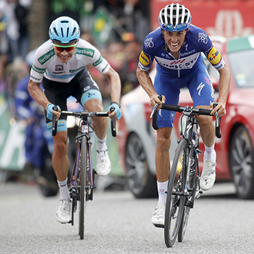 Miguel Ángel López entró al podio de la Vuelta a España 2018 tras una brillante actuación en la última cita con la montaña