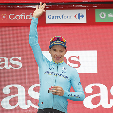 Miguel Ángel López se mantiene en el Top 5 de la Vuelta a España a dos días del final