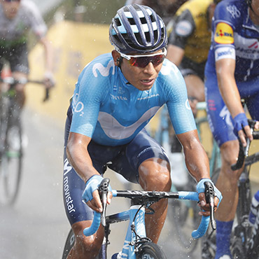 Nairo Quintana mantuvo el tercer lugar de la general de la Vuelta a España 2018