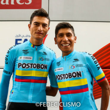 Nairo Quintana, una de las estrellas que tendrá la prueba en línea del Mundial (Foto FCC)