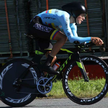 Rodrigo Contreras después de su presentación en la CRI en Innsbruck, dice que falta mucho por aprender. (Foto FCC)