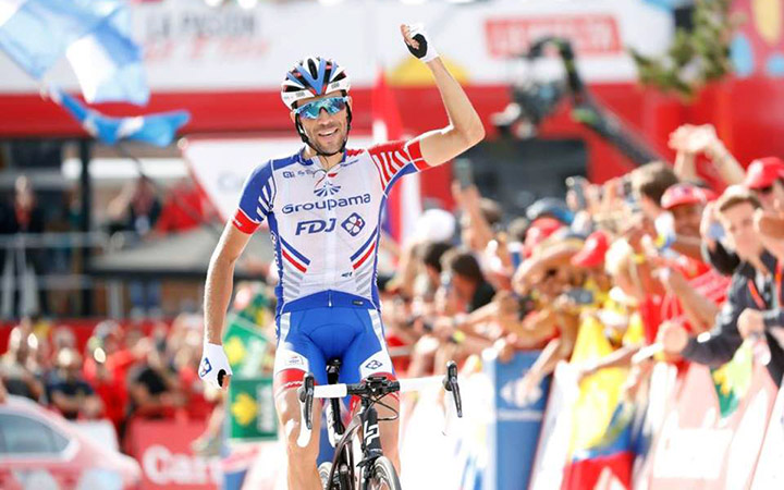 Pinot sumó su segunda etapa en la Vuelta a España 2018 tras imponerse en Lagos de Covadonga antes del primer día de descanso