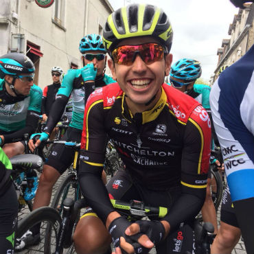 Brayan Chaves, el mejor de los colombianos en séptima etapa de Tour de Hainan