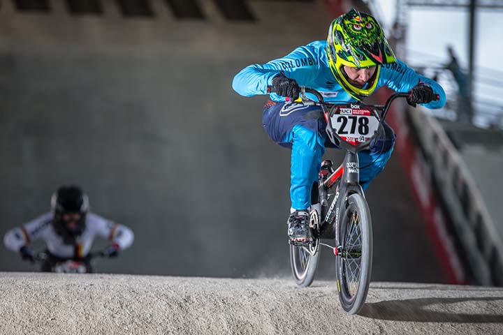 Carlos Ramírez, la careta fuerte para Copa Latinoamericana de BMX de Chile este fin de semana