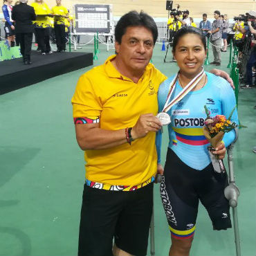 La boyacense Carolina Munévar, una de las atracciones del Campeonato Nacional de Paracycling en pista y ruta