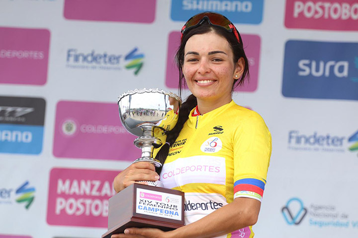 Herrera se alzó con el título general del Tour Femenino 2018