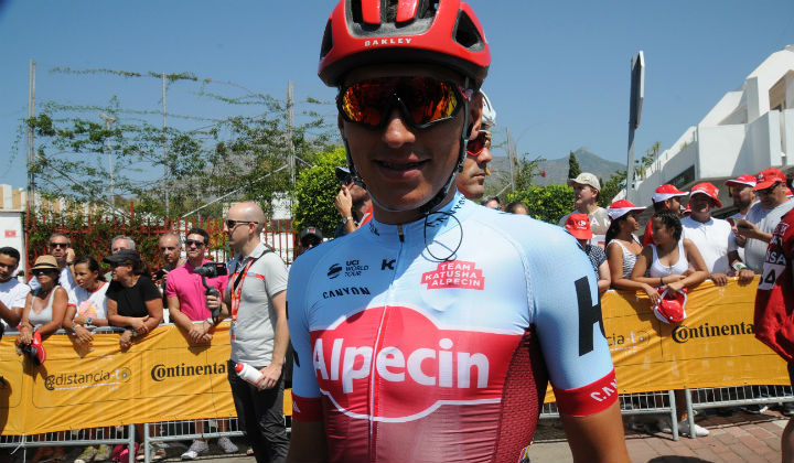 Jhonatan Restrepo, trassu paso por el Katusha regresa al país a defender los colores del Manzana Postobón
