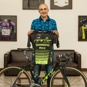 Juan Pablo Suárez estelar contratación del GW-Shimano para el 2019 (Foto GW-Shimano)