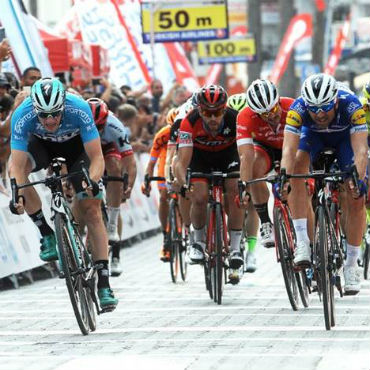 Sam Bennet se afianza en liderato de Tour de Turquía tras imponerse en tercera etapa (Foto Tour Turquía)