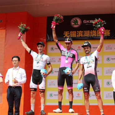El estelar Sebastián Molano vencedor en primera etapa de Tour de Taihu Lake