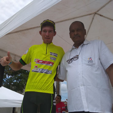 El venezolano Ángel Rivas ganó la CRI y es el líder de Clásica del Caribe (Foto Clásica del Caribe)