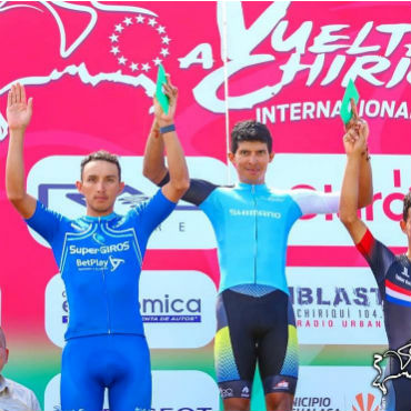 Colombiano Brayan Ramírez, segundo en CRI ganada por Yelko Gómez