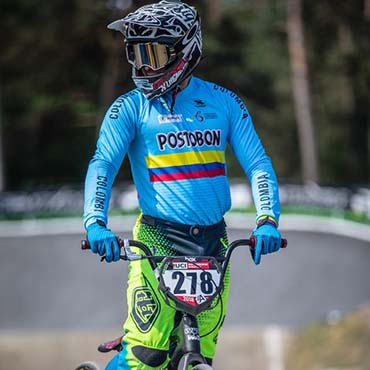 Carlos Ramírez aseguró su cupo al Campeonato Mundial de BMX 2019