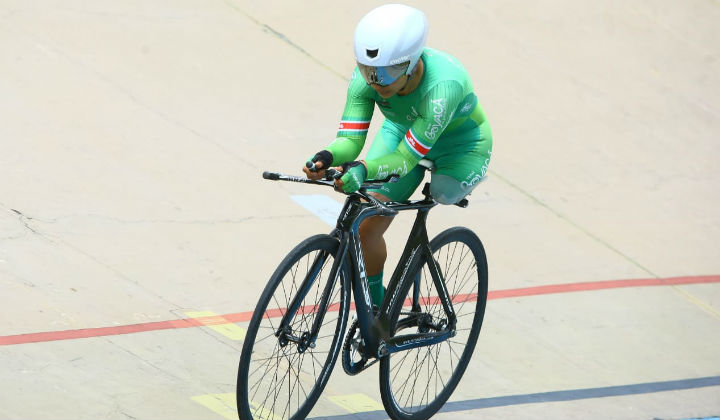 Carolina Munévar alcanzó cuatro medallas de oro de Nacional Paracycling de Pista y Ruta en Bogotá