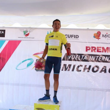 César Paredes se consagró este martes como el nuevo Campeón de la Vuelta a Michoacán-México