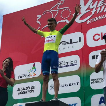 El caldense Didier Chaparro se mantiene líder de la Vuelta a Chiriquí