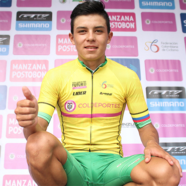 Edwin Cubides se proclamó campeón de la Vuelta al Futuro