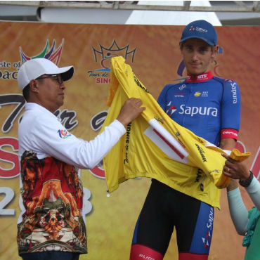 El australiano Jesse Ewar se coronó este domingo campeón del Tour de de Singkarak (Foto Tour de Singkarak)
