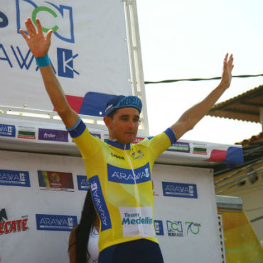 Oscar Sevilla, segundo en primera etapa de Vuelta a Michoacán en México