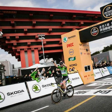 Peter Sagan, campeón de la carrera del Tour de Francia en China