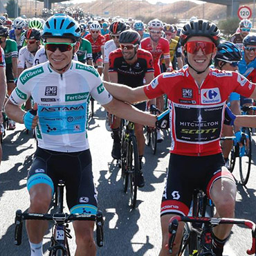 Miguel Ángel López, Simon-Yates y Enric Mas el último podio de la Vuelta a España