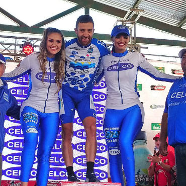 El caldense Yeison Rincon se coronó como el campeón de la Montaña (Foto Vuelta a Guatemala)
