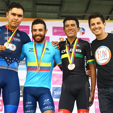 El caldense Yeison Rincón se alzó este domingo con el título de campeón nacional de ruta Sub-23