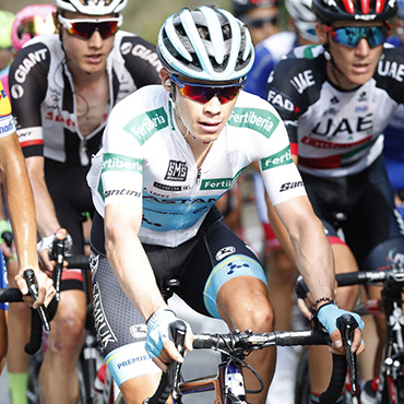 Miguel Ángel López quedó satisfecho con el nuevo trazado de la Vuelta a España 2019